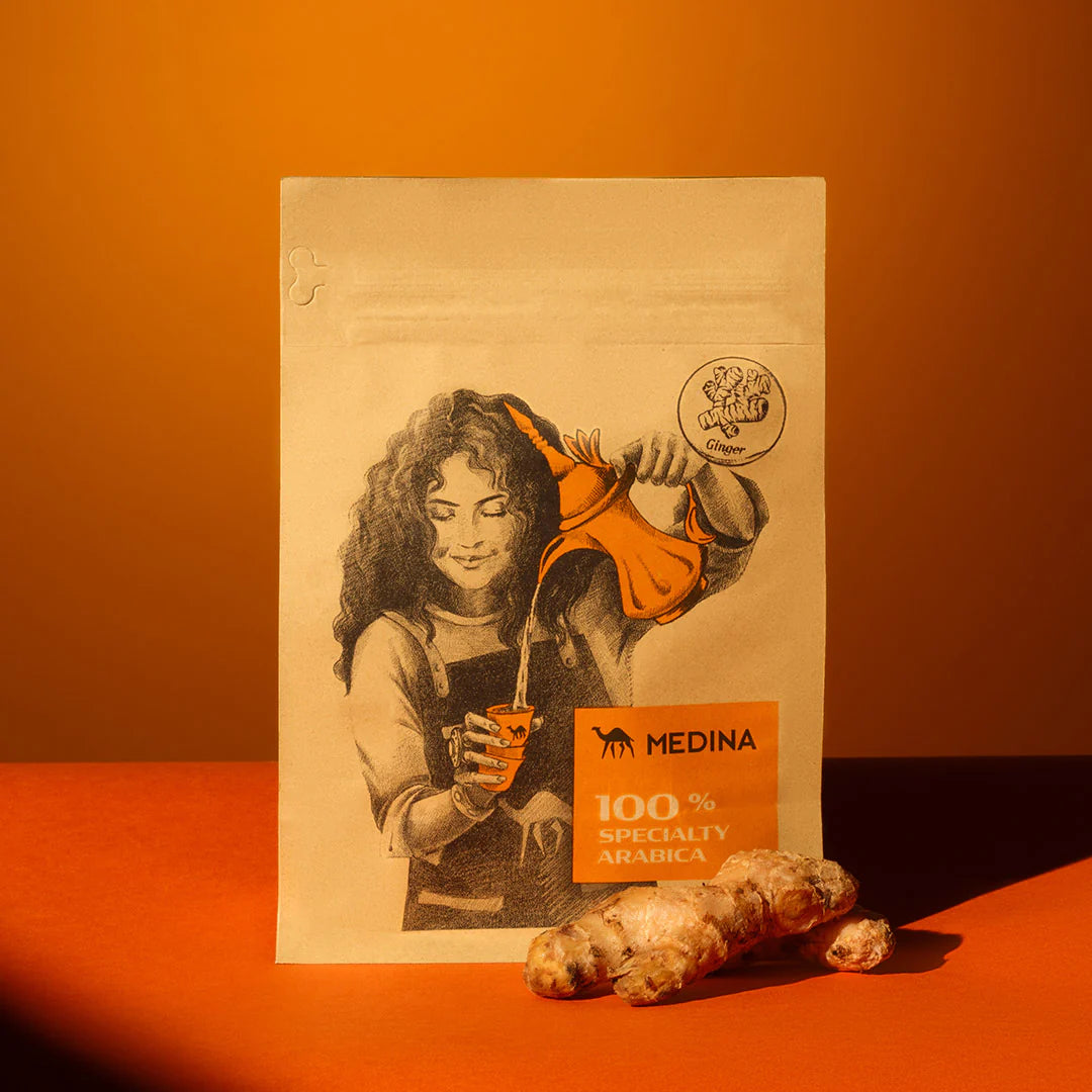 Coffee with Ginger Packaging