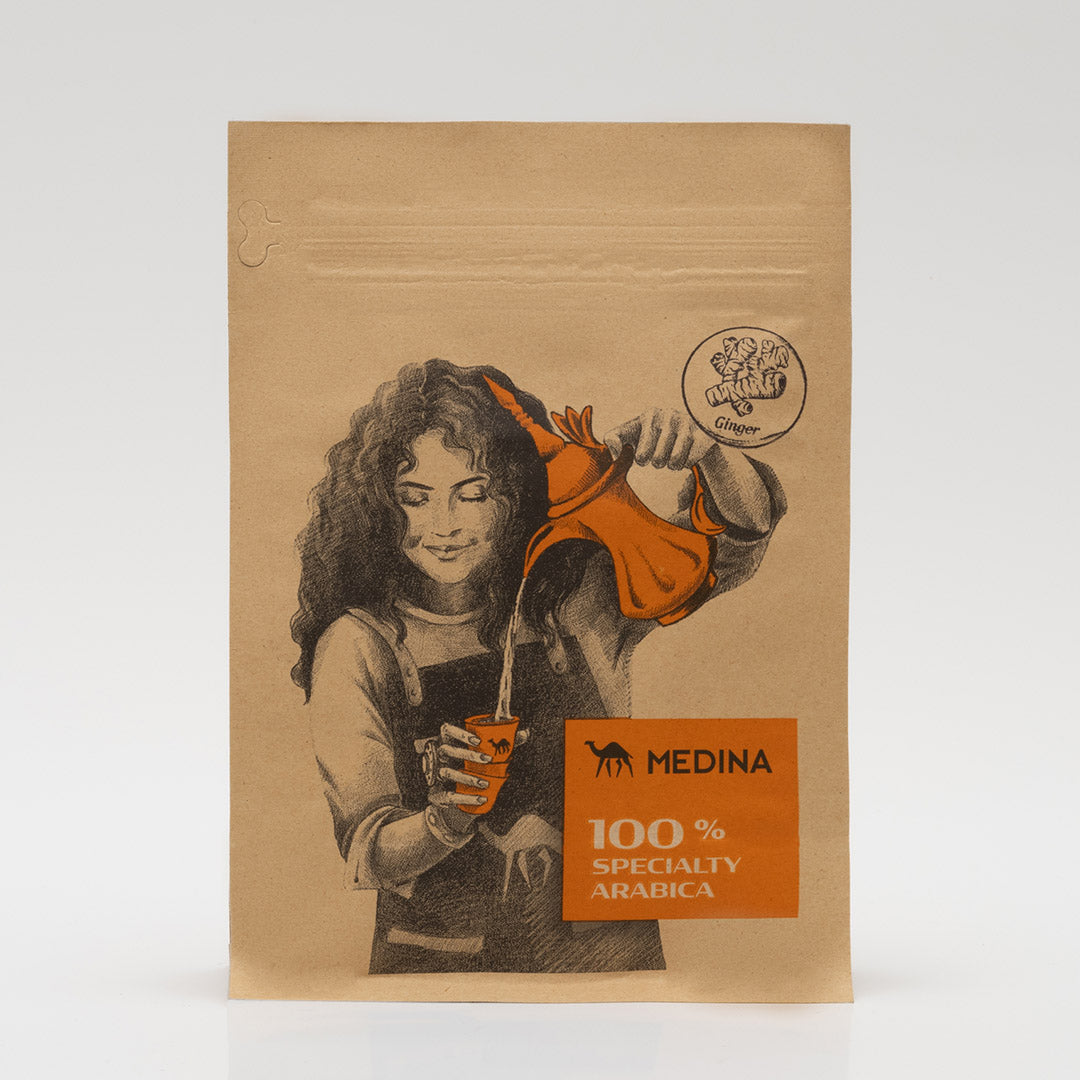 Coffee with Ginger Packaging