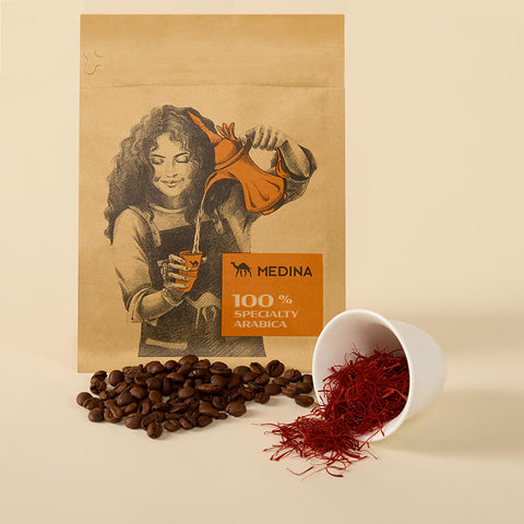 Kuwaiti Specialty Coffee With Saffron