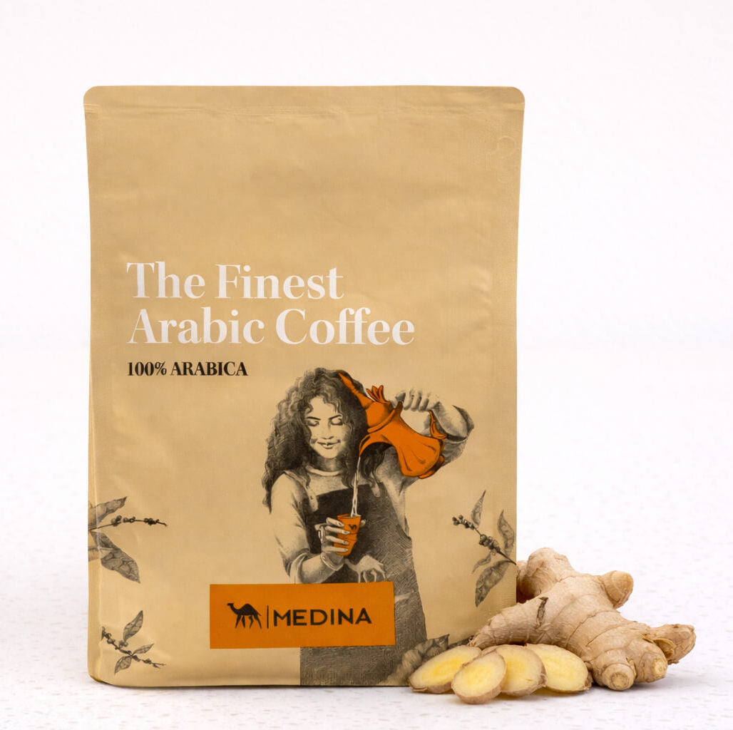 Qatari Specialty Coffee With Ginger
