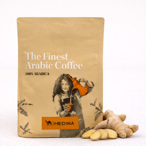 Qatari Specialty Coffee With Ginger