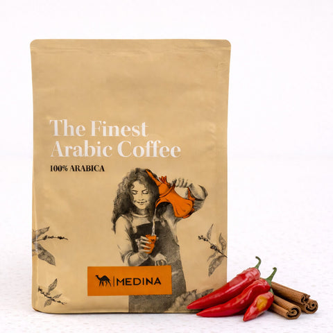 Zanzibari Coffee with Cinnamon and Chili Flakes