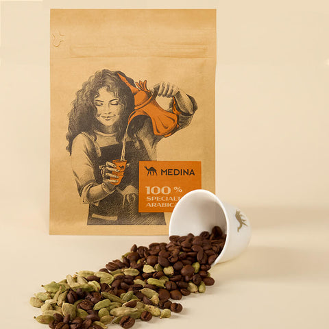 Medina Coffee 100% Specialty Arabica with Cardamom