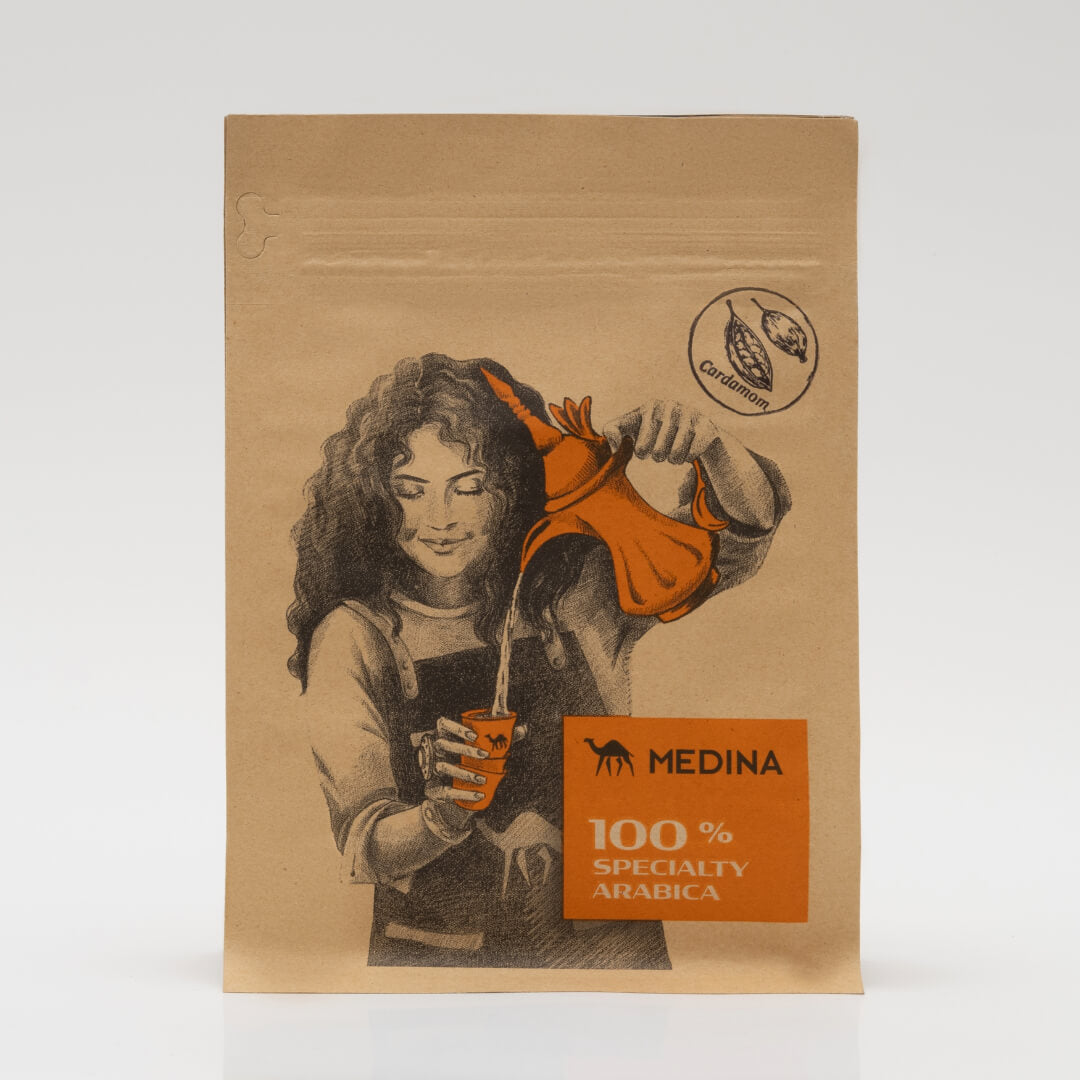 Medina Coffee 100% Specialty Arabica With Cardamom