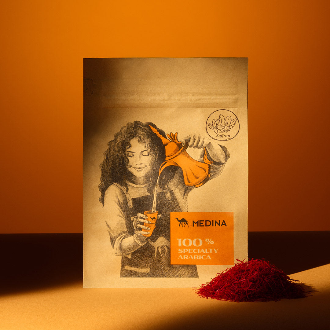 Medina Coffee 100% Specialty Arabica With Saffron