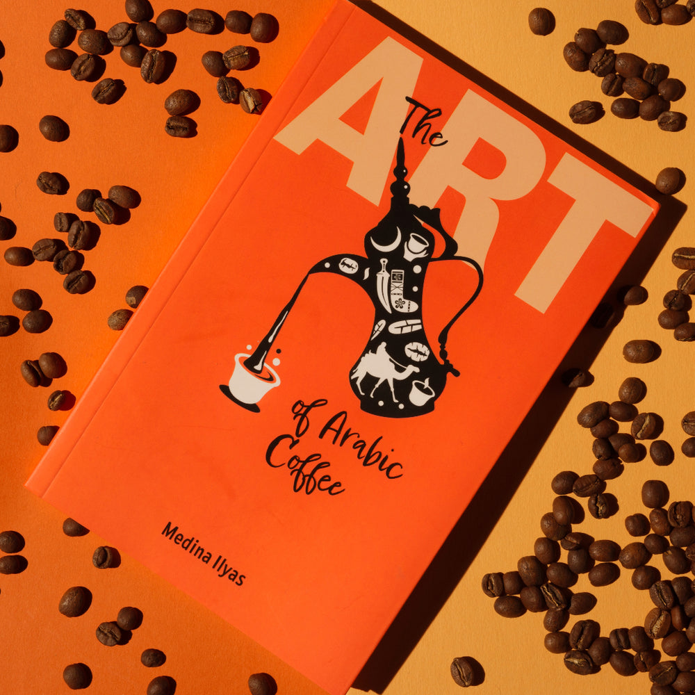 The Art of Arabic Coffee Book with Beans